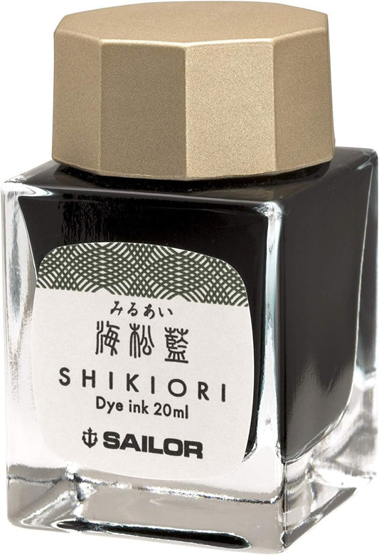 Sailor Fountain Pen, Bottled Ink, Four Seasons, Dream of Sixteen Nights, Ai Kaipine 13-1008-204