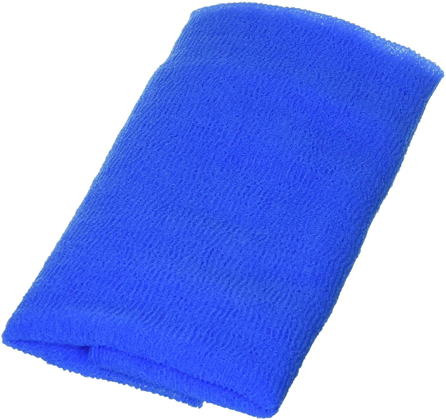 Cure Series Japanese Exfoliating Bath Towel from OHE - Super Hard Weave - Blue, 120cm