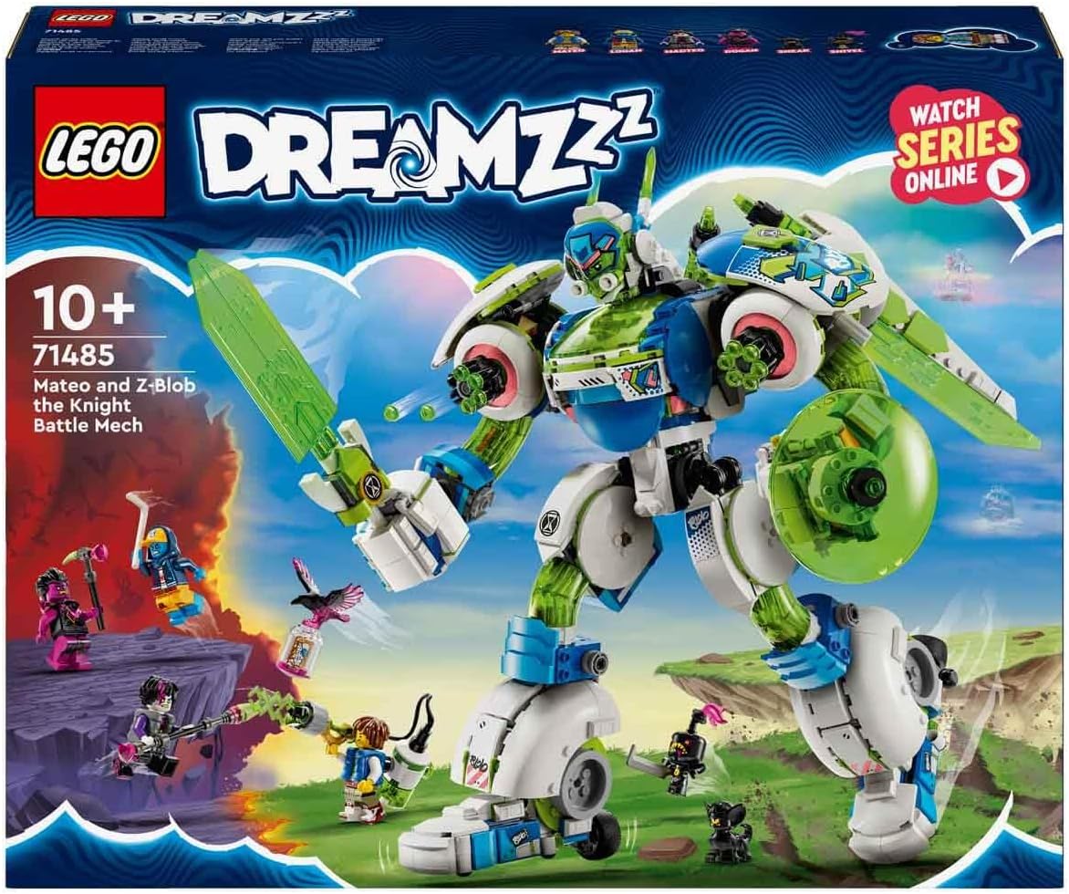 LEGO 71485 DREAMZzz Mateo und ZBlob der RitterMech,