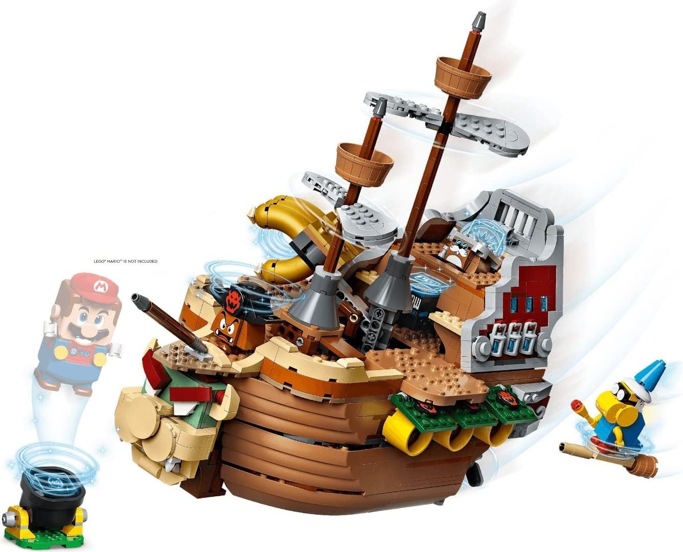 LEGO 71391 Super Mario Bowser???s Airship Expansion Set