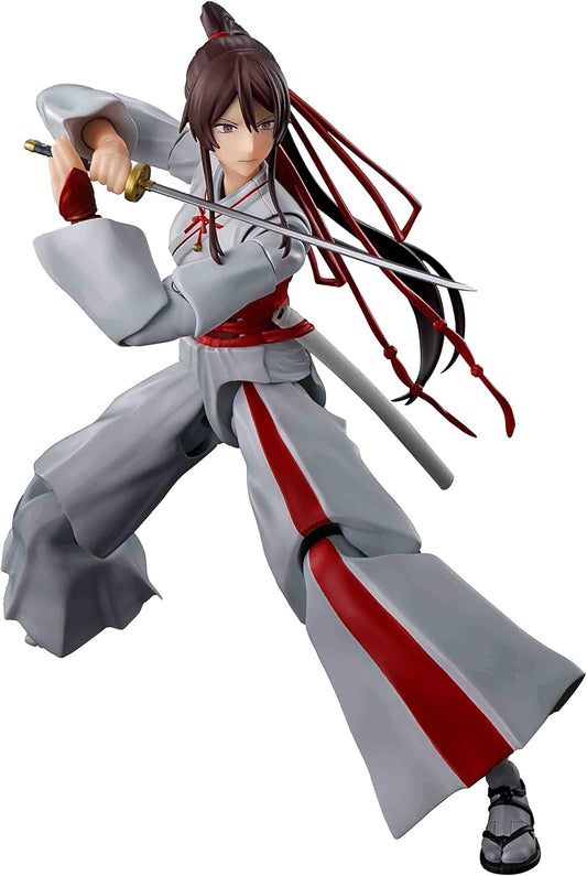 TAMASHII NATIONS S.H. Figuarts Jigokuraku Yamada Asamon Sakiri, Approx. 6.1 inches (155 mm), PVC & ABS, Pre-painted Action Figure