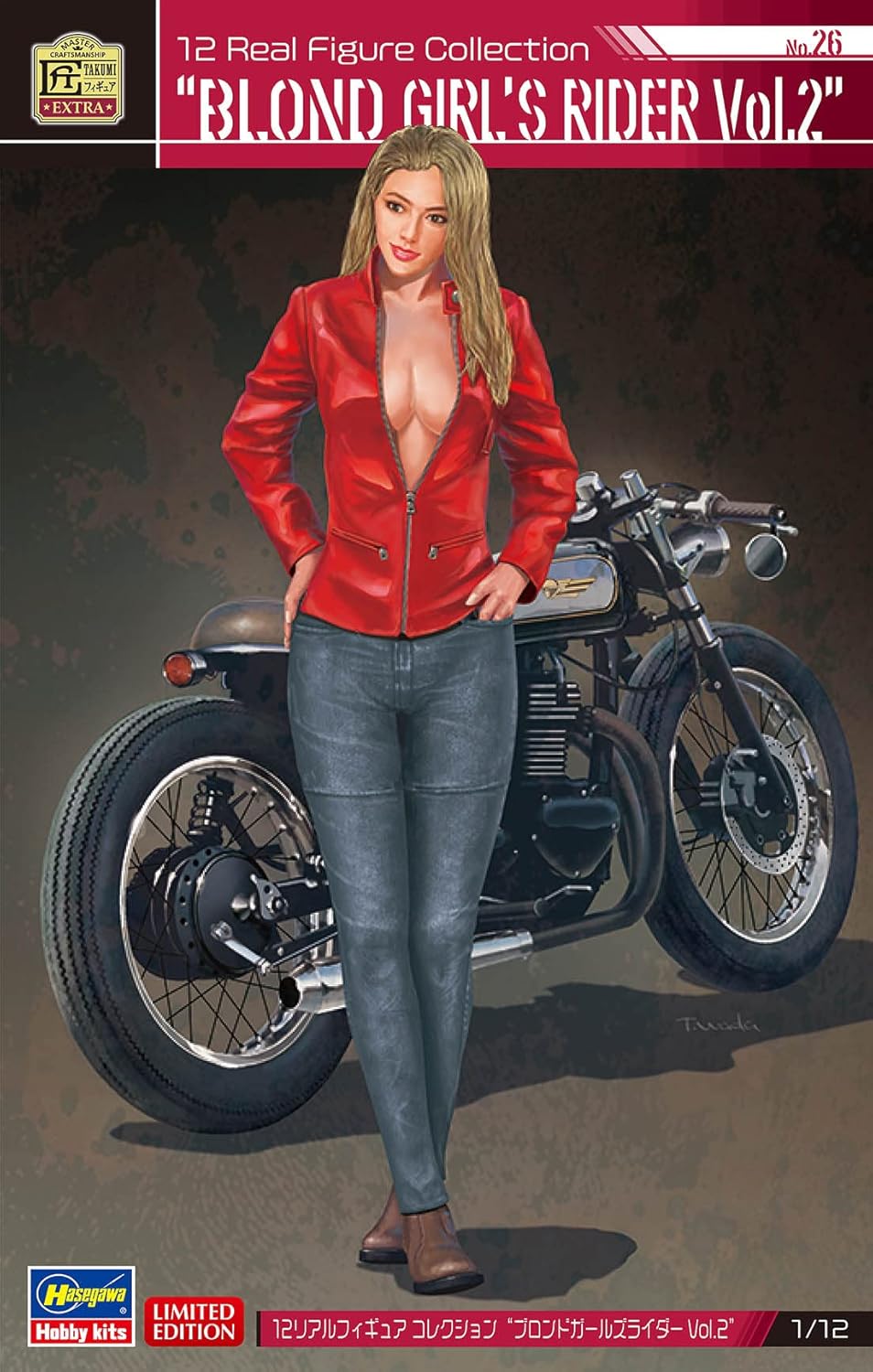 Hasegawa 1/12 Blond Girls Rider Vol.2