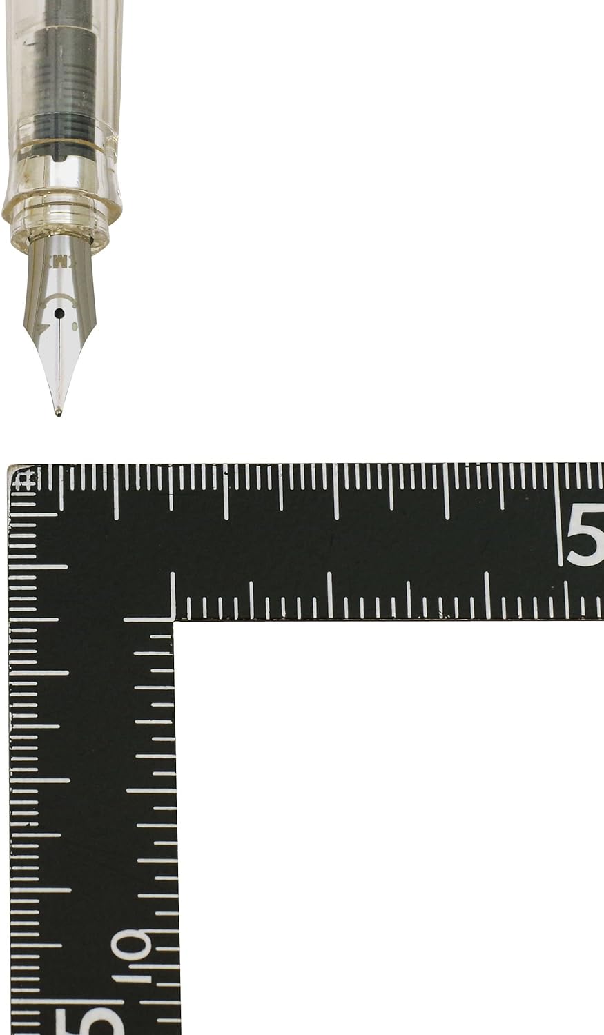 PILOT Kakuno Medium-Nib Fountain Pen, White Body Soft Yellow Cap Body (FKA-1SR-SYM)