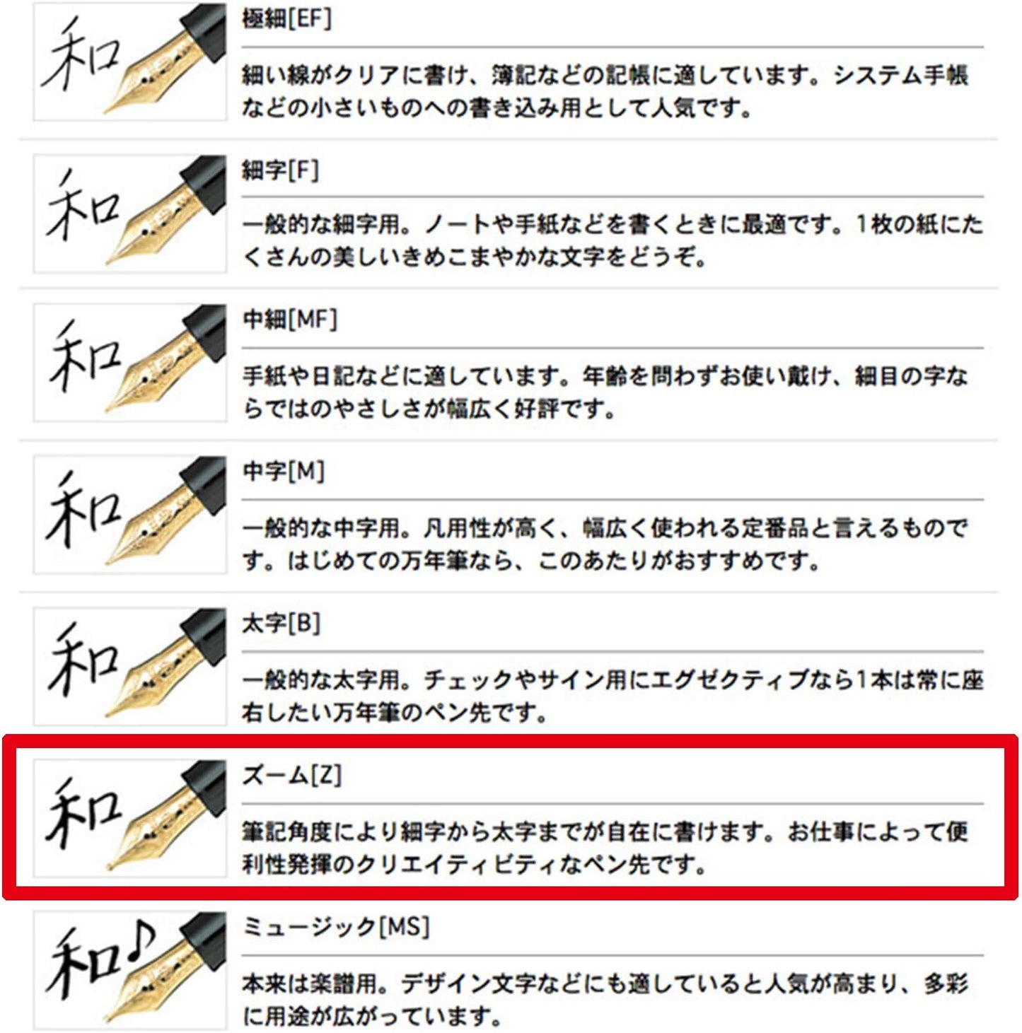 Sailor Pen Fountain Pen Profit 21 Zoom 11-2021-720 Black