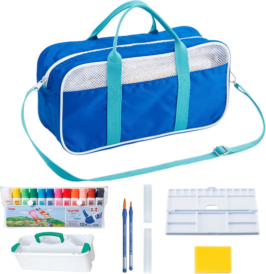 Pentel ZST41-C Paint Set, Art Supplies Set, Blue