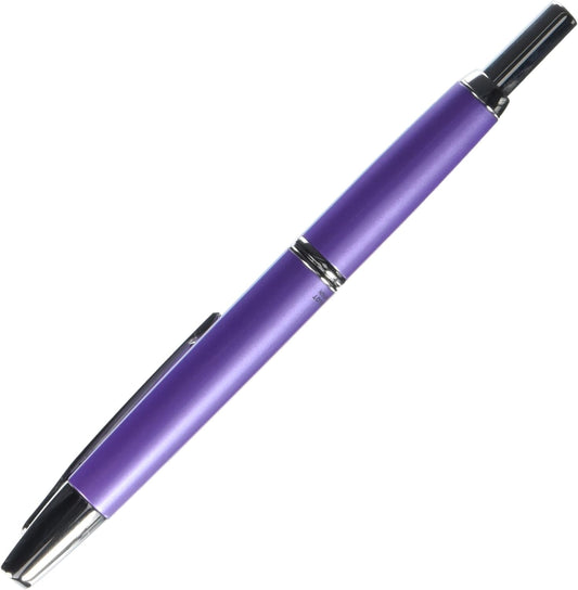 PILOT Fountain Pen Capless Decimo, Violet Body, B-Nib (FCT-15SR-V-B)