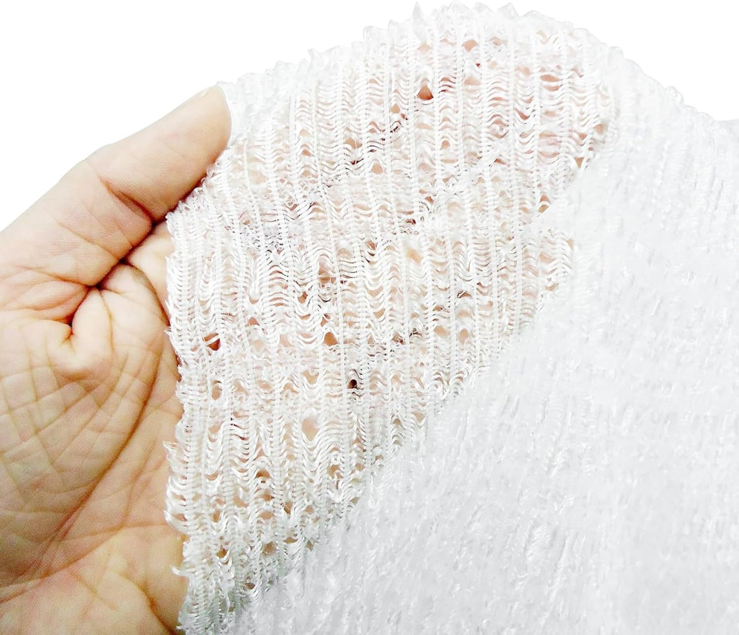 Japan Health and Personal Care - Ohe Light Snowfall Nylon Towel Ultra Soft White *AF27*