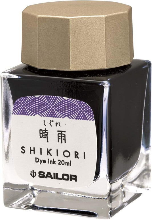 Sailor Fountain Pen, Bottled Ink, Four Seasons, Dream of Sixteen Nights, Rainy Rain, 13-1008-201