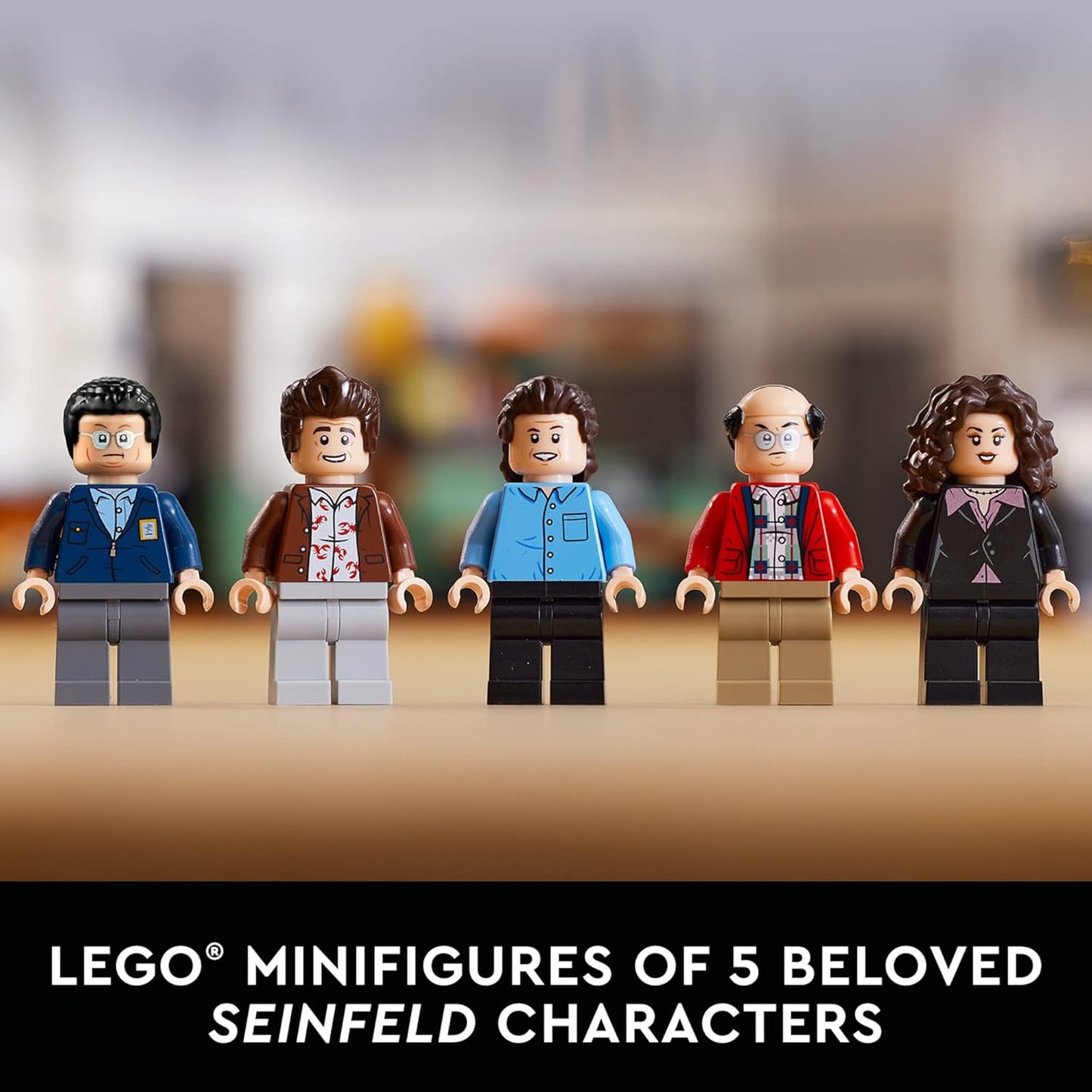 Lego Ideas Seinfeld 21328 Building Kit; Collectible Display Model; Delightful 1990s Nostalgia Gift for Adults (1,326 Pieces)