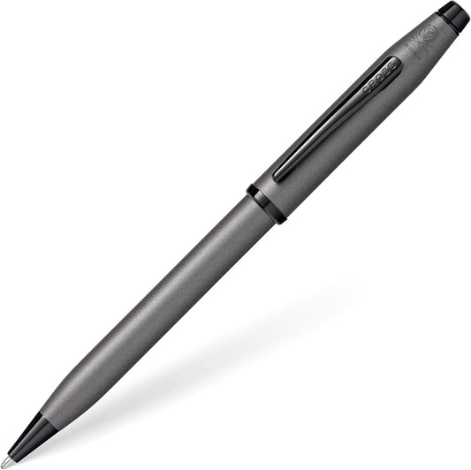 Cross Century II Refillable Ballpoint Pen Presented in a Luxury Gift Box - Medium Point, Black Ink, Brushed Gunmetal Gray