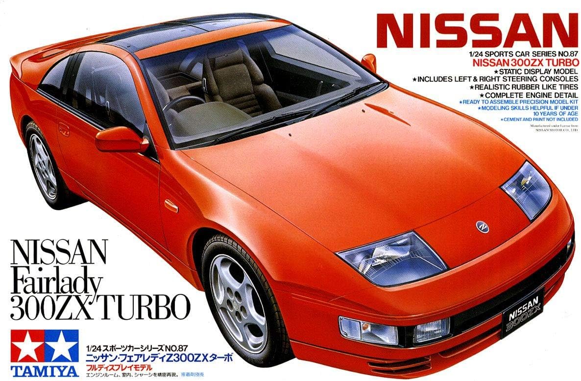 Tamiya Nissan 300ZX Turbo 1/24 Scale Model Kit 24087 plastic car model kit