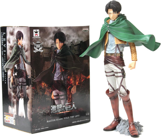 Banpresto Attack on Titan Master Stars Piece 49088 9.5" Levi Ackerman Action Figure