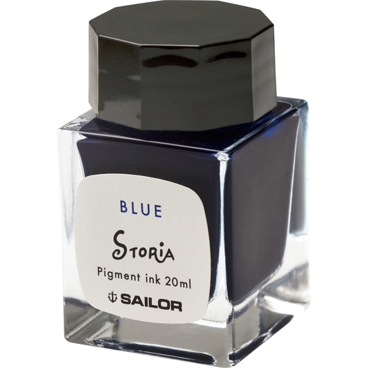Sailor Fountain Pen Pigment Bottled Ink, Storia, 20ml, Blue, 131006240 Success