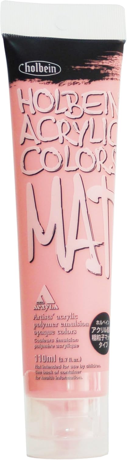 Holbein Mat Acrylic - Brilliant Pink, 110 ml tube