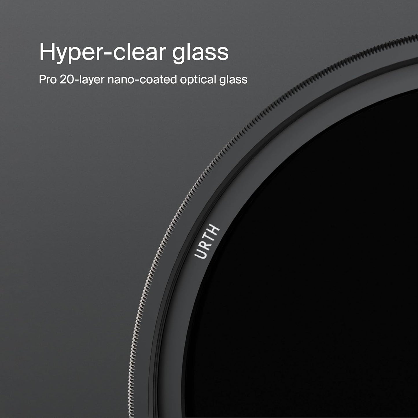Urth 67mm ND2-400 Variable ND Lens Filter - 1-8.6 Stop Range, Ultra-Slim 20-Layer Nano-Coated Neutral Density Filter for Cameras