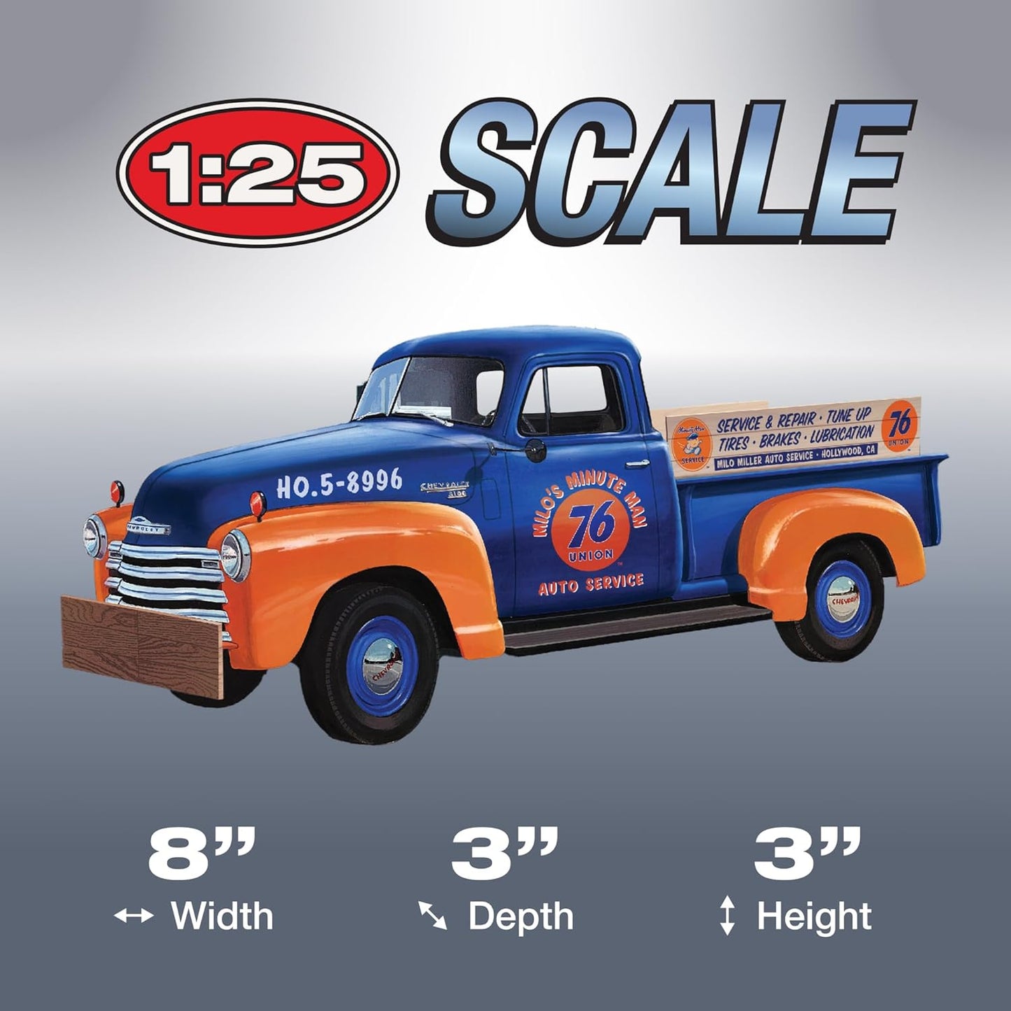 AMT 1950 Chevy Pickup (Union 76) 1:25 Scale Model Kit
