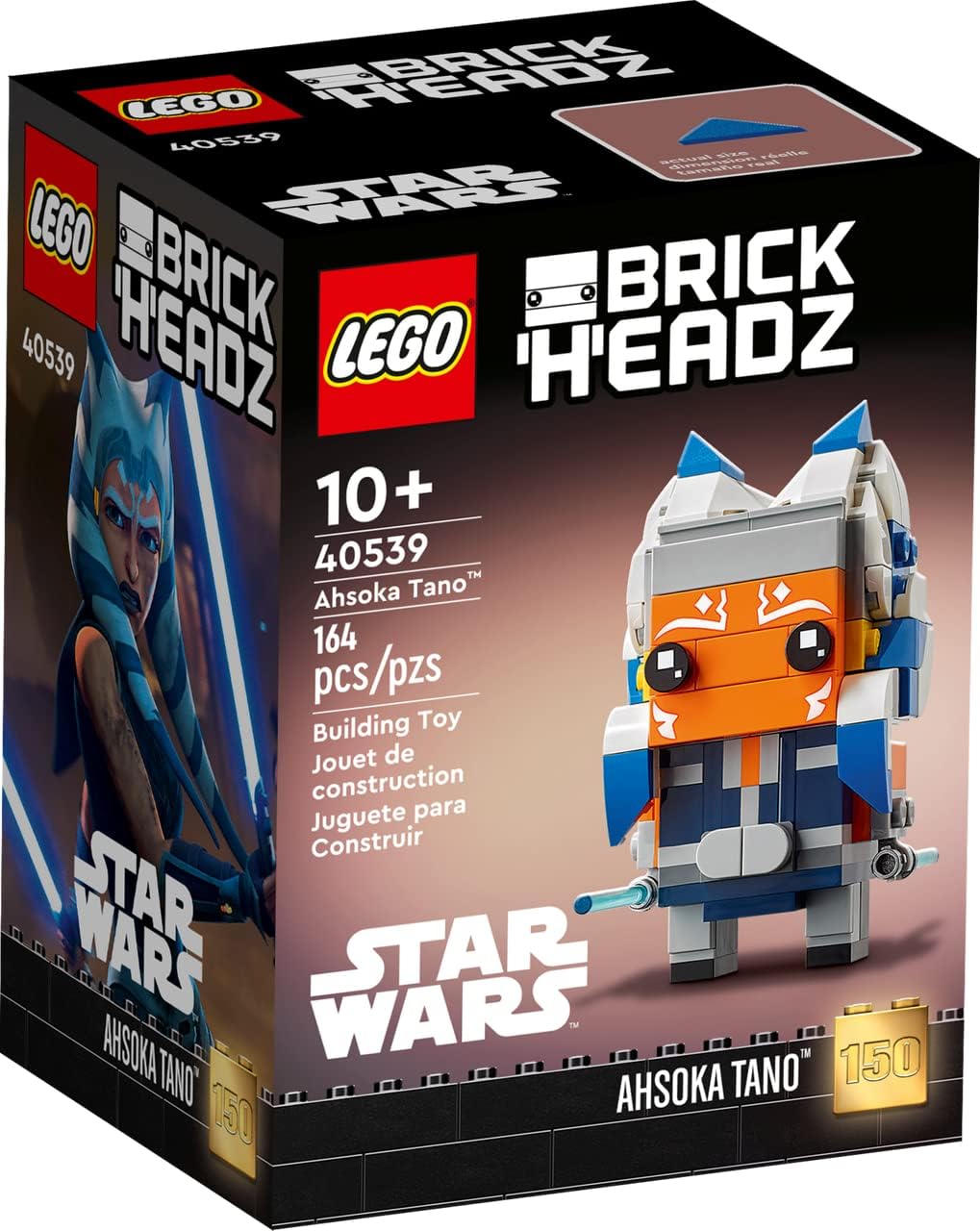 Lego BrickHeadz Star Wars Ahsoka Tano 40539 collectible building set