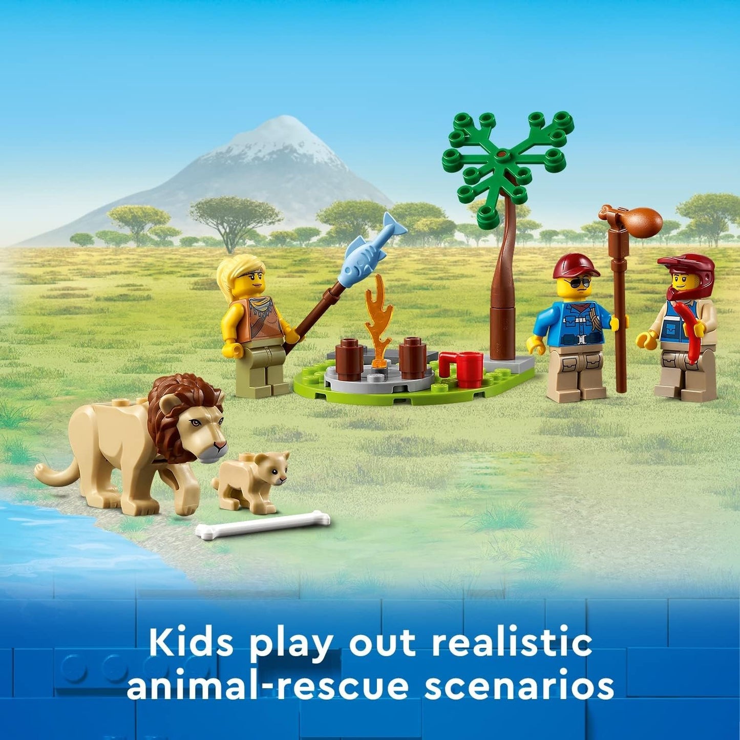 LEGO 60301 City Wildlife Wildlife Rescue Off-Roader