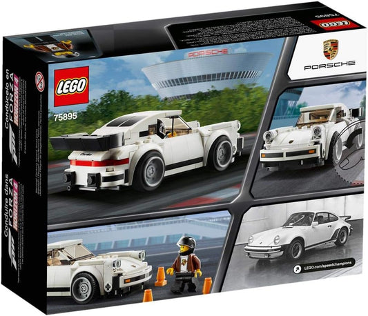 LEGO 75895 Speed Champions Porsche 911 Turbo 3.0 Toy Car, Forza Horizon 4 Expansion Pack Model