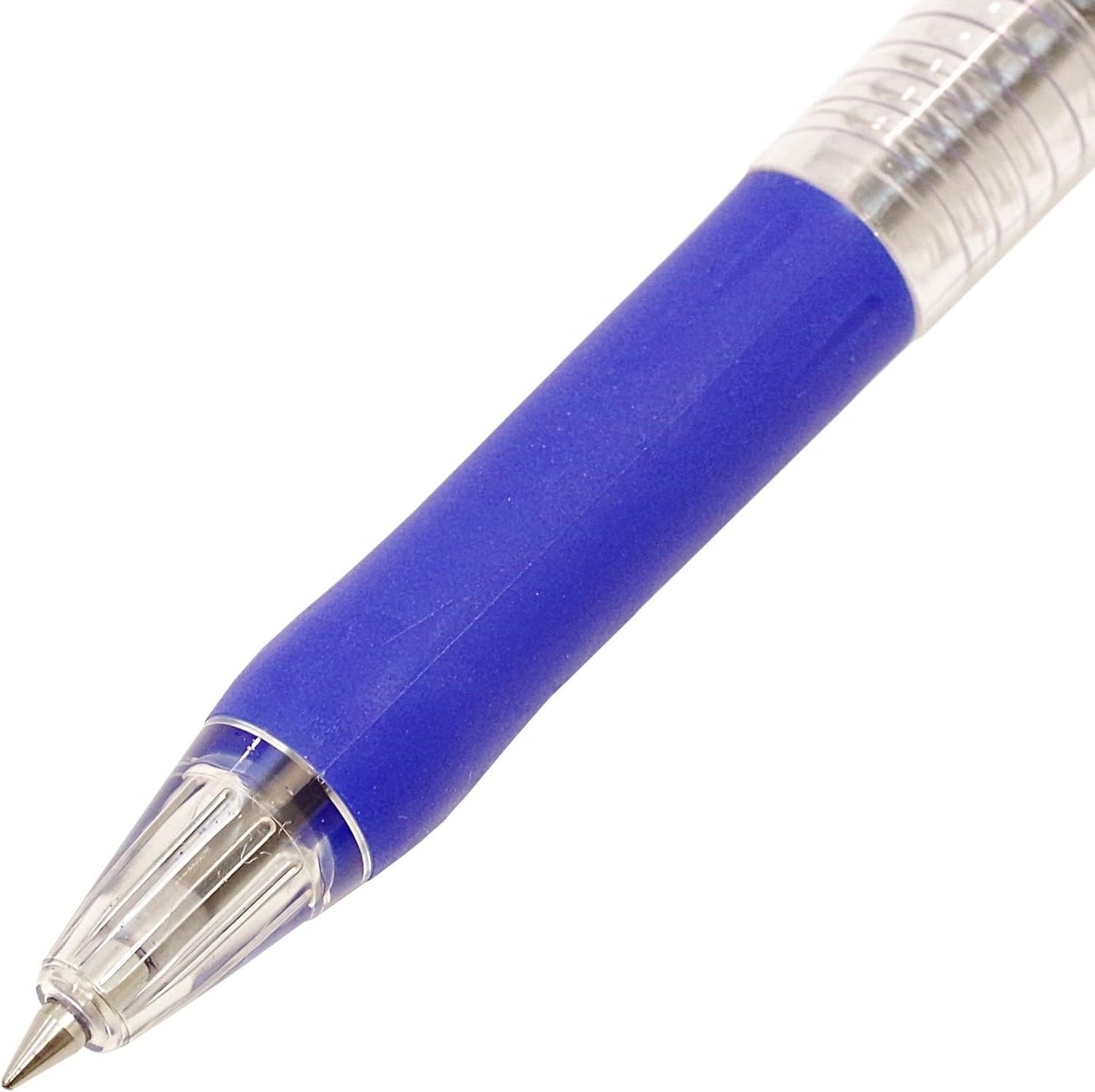 ZEBRA Knock Oil-Based Ink Ballpoint Pen, TapliClip, 0.5, Blue Ink