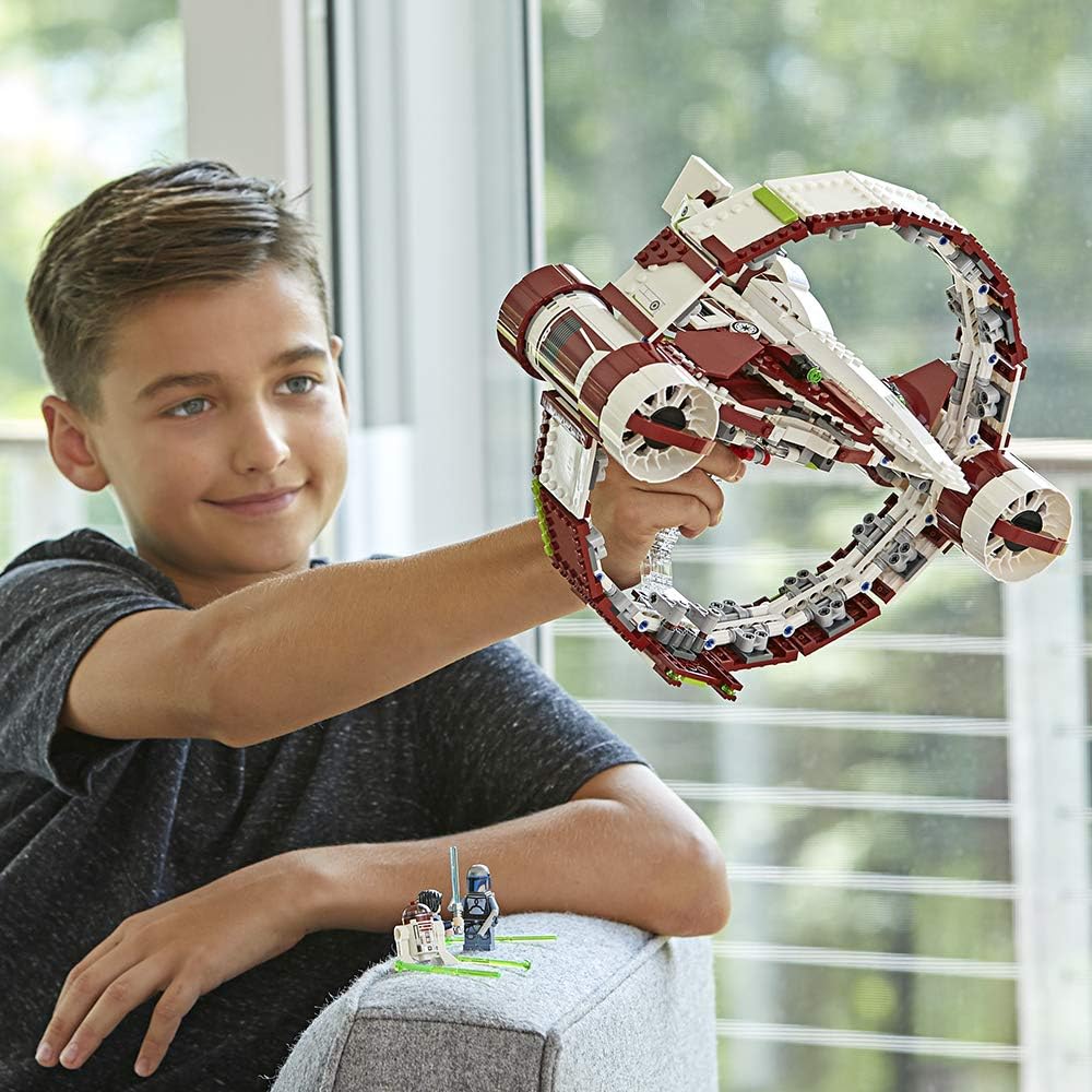 LEGO 6175769 Star Wars Jedi Starfighter with Hyperdrive 75191 Building Kit for 9 - 14 years (825 Pieces)