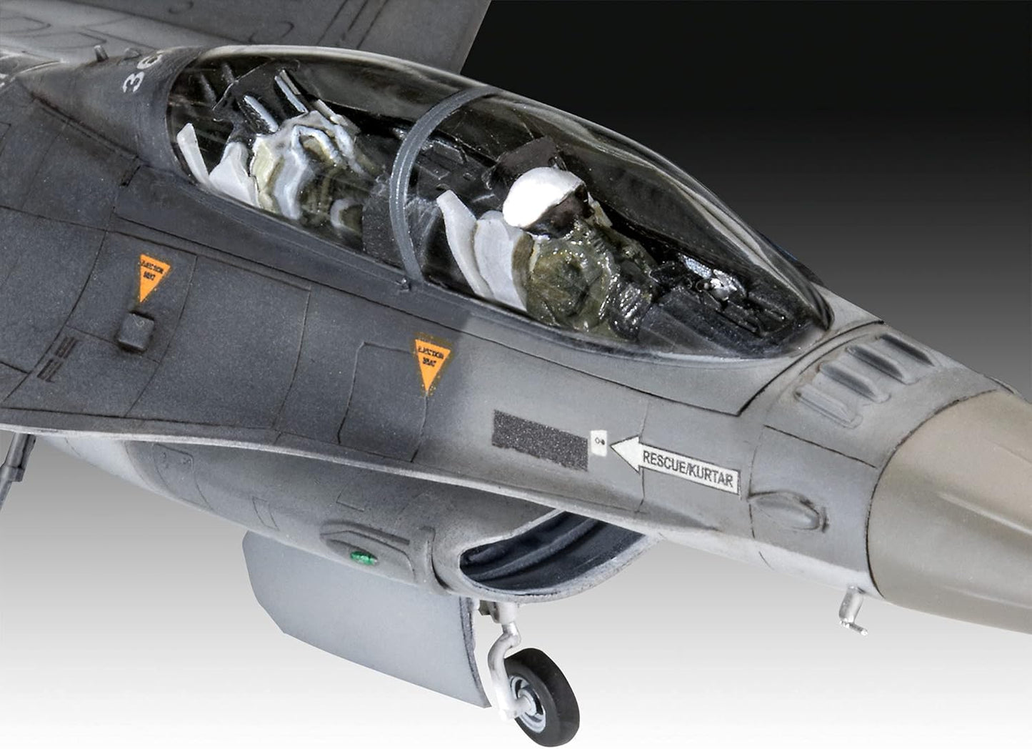 Revell 03844 Lockheed Martin F-16D Tigermeet 2014 1:72 Scale Unbuilt/Unpainted Plastic Model Kit