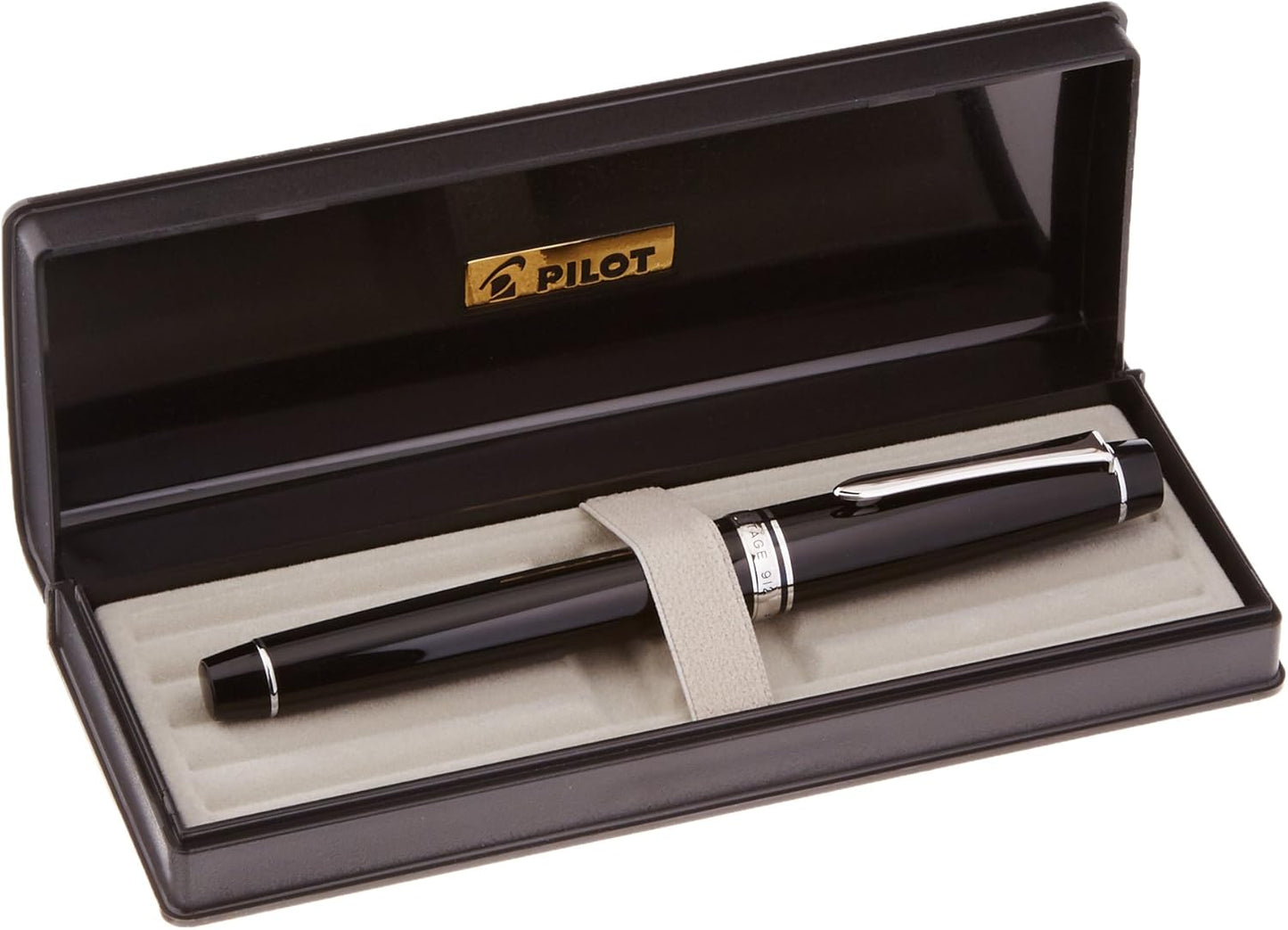 PILOT Fountain Pen Custom Heritage 912, Black Body, SM-Nib