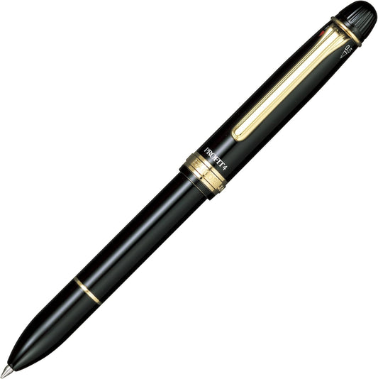 Sailor 16-0531-220 Fountain Pen, Multi-Functional Pen, 3 Colors + Sharp Pro Fit 4, Black