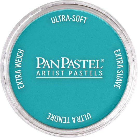 PanPastel Artist Pastels by GOLDEN, Turquoise, 2.44 / 62mm Pan Diameter, Professional Artist Pastels, Unique Pan Format (cake-like)
