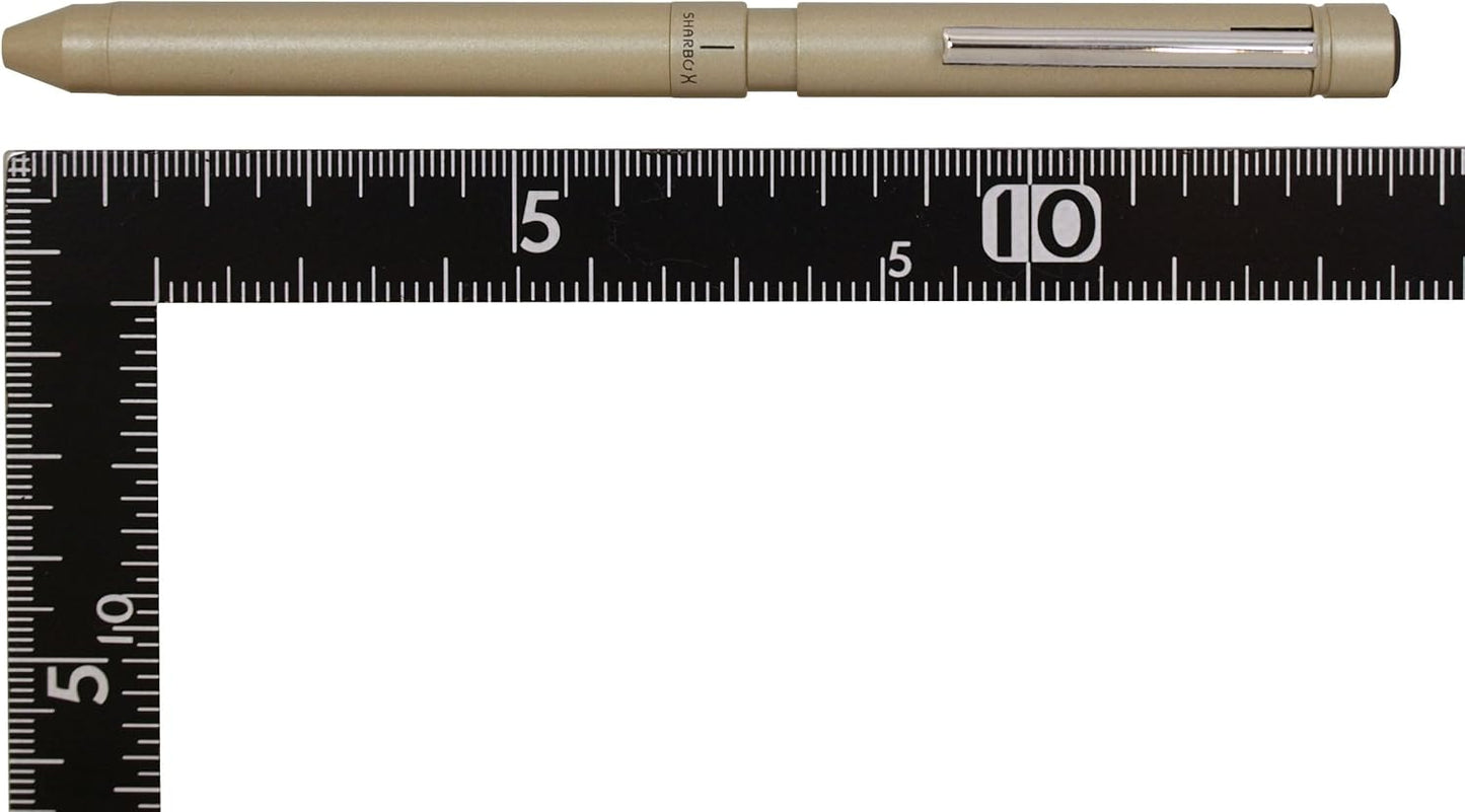 ZEBRA SB22-CGO Multifunction Pen Sharbo X LT3 Champagne Gold