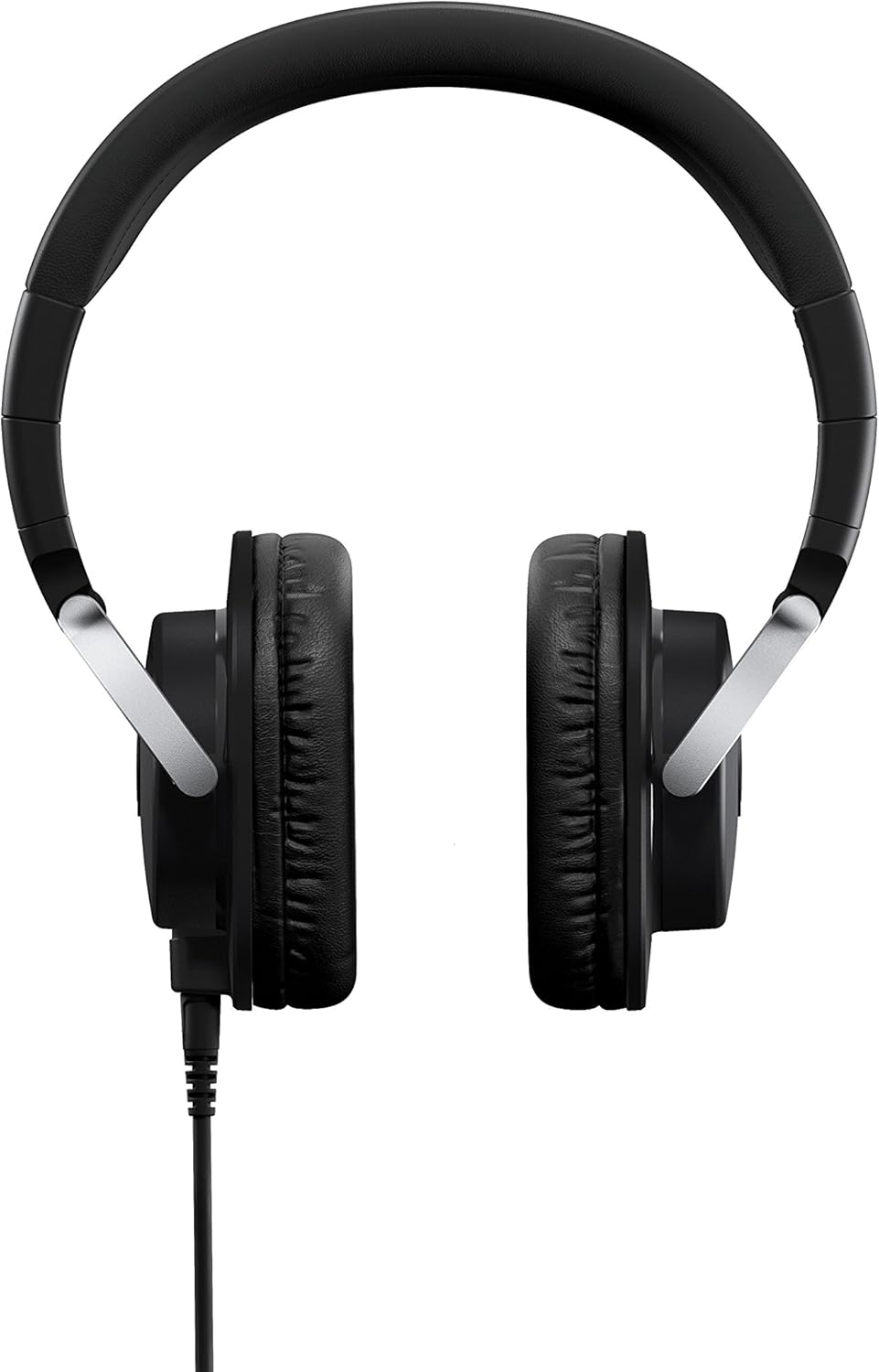 YAMAHA HPH-MT8 Studio Headphones - Foldable high-end Headphones with 3 m Cable (Smooth) and 1.2 m Coiled Cable with 6.3 mm Standard Stereo Adapter Plug, in Black