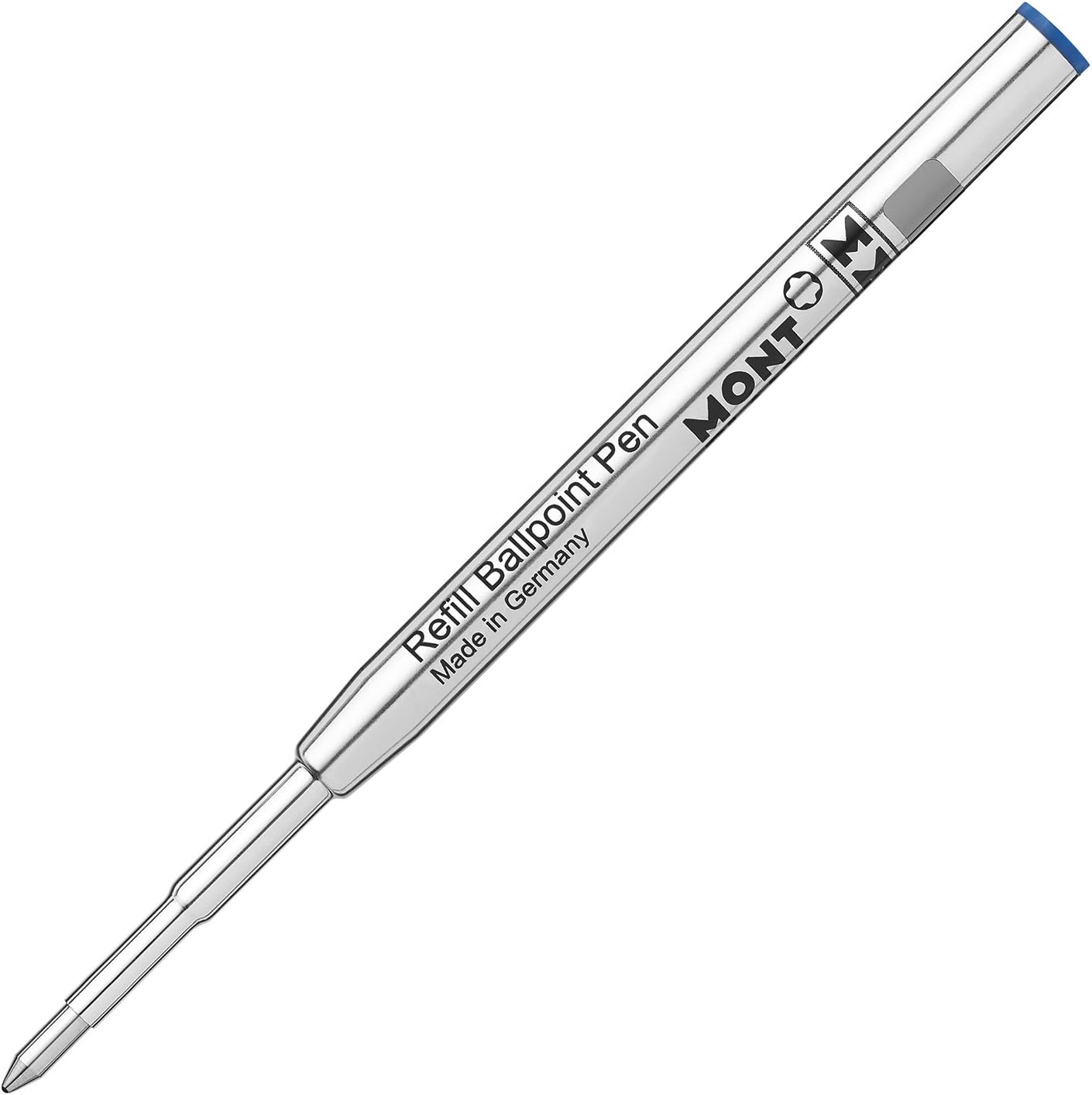 Montblanc Ballpoint Pen Refills (M) Royal Blue 124493 ??? Refill Cartridges with a Medium Tip for Montblanc Ball Pens ??? 2 x Blue Ballpoint Refills