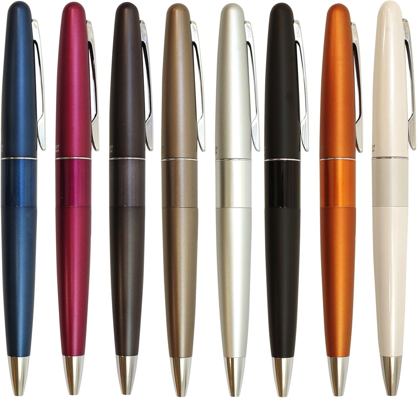 PILOT Ballpoint Pen, Cocoon BCO-150R-W, White, Product Size: 5.5 x 0.4 inches (140 x 10.0 mm), Oil-based Black Ink, 1.1 oz (30 g)