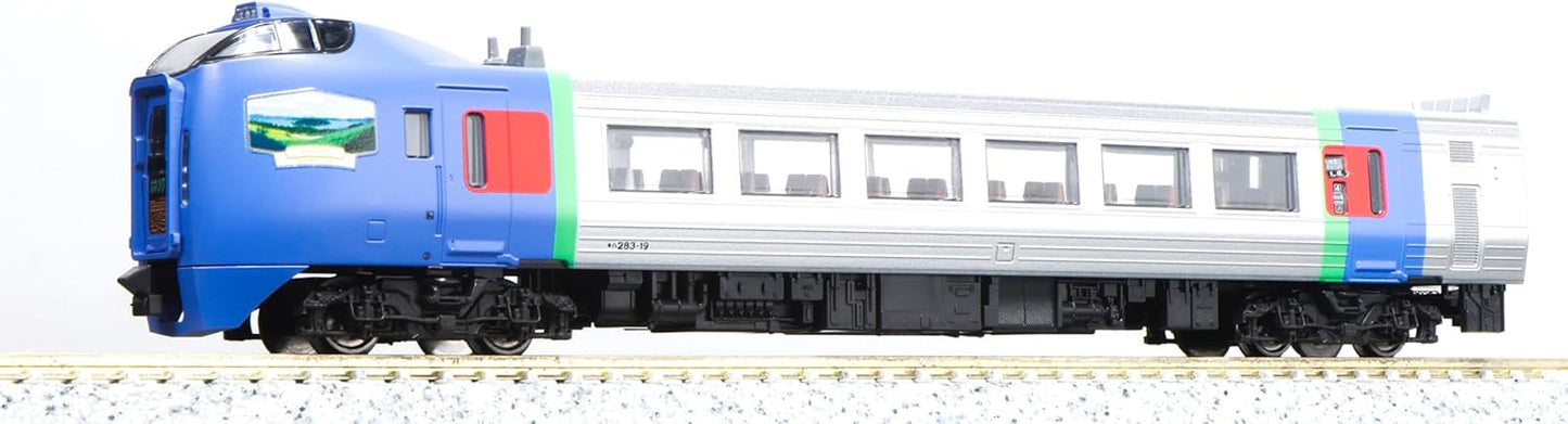 KATO N Gauge Kiha 283 Series Okhotsk/Heavy Snow 4-Car Set, Engaru, Kitami, Bihoro, Railway Model, Diesel Car