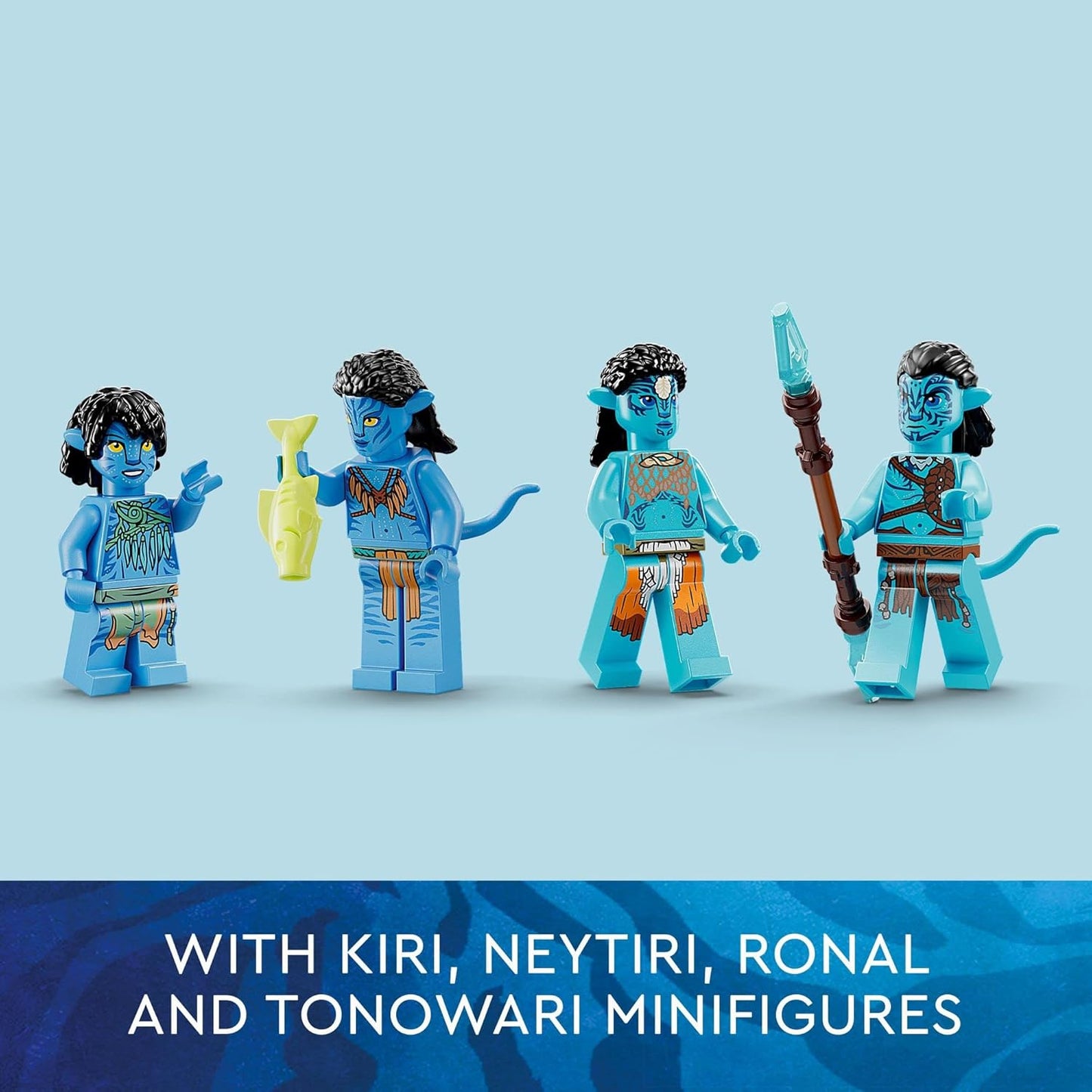 Lego Avatar: The Way of Water Metkayina Reef Home 75578, Building Toy Set with Village, Canoe, Pandora Scenes, Neytiri and Tonowari Minifigures, Movie Set
