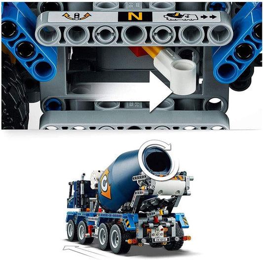 LEGO 42112 Technic Concrete Mixer Truck Toy Construction Vehicle