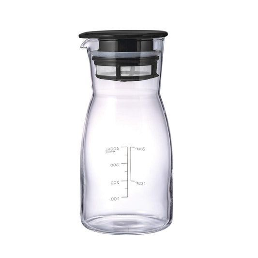 HARIO VDPI-700-B Vinegar Storage Container, Vinegars, Drink Pitcher, 23.7 fl oz (700 ml), Black, Made in Japan, Pack of 1