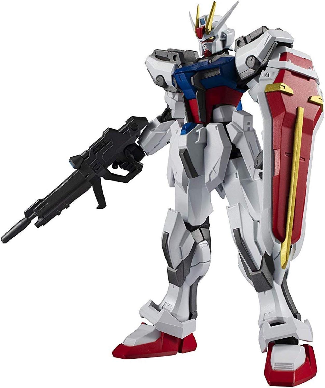 TAMASHII NATIONS - Mobile Suit Gundam Seed - GAT-X105 Strike Gundam, Bandai Spirits Gundam Universe Action Figure