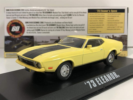 Greenlight 86412 1:43 Gone in Sixty Seconds (1974) - 1973 Ford Mustang Mach 1 "Eleanor