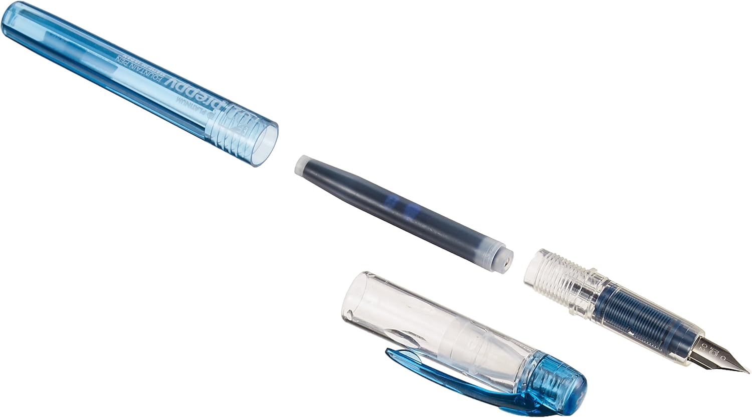 Platinum Preppy 02 Extra-Fine Fountain Pen – Blue Black Ink