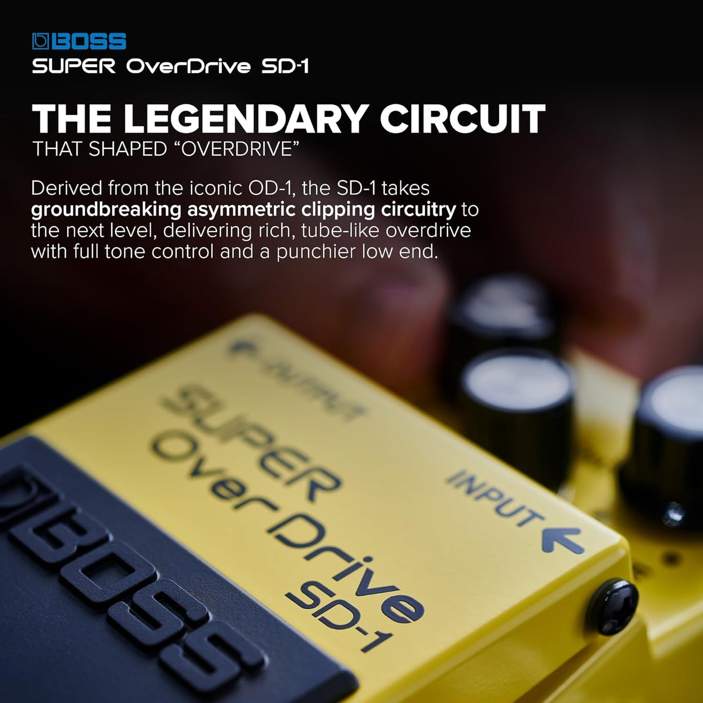Boss SD-1 Super Overdrive Pedal