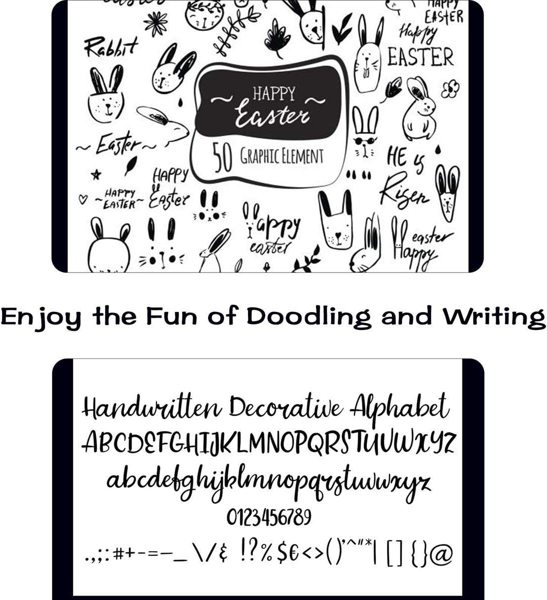 Shuttle Art Permanent Markers, 100 Pack Black Permanent Marker set,Fine Point, Works on Plastic,Wood,Stone,Metal and Glass for Doodling, Marking