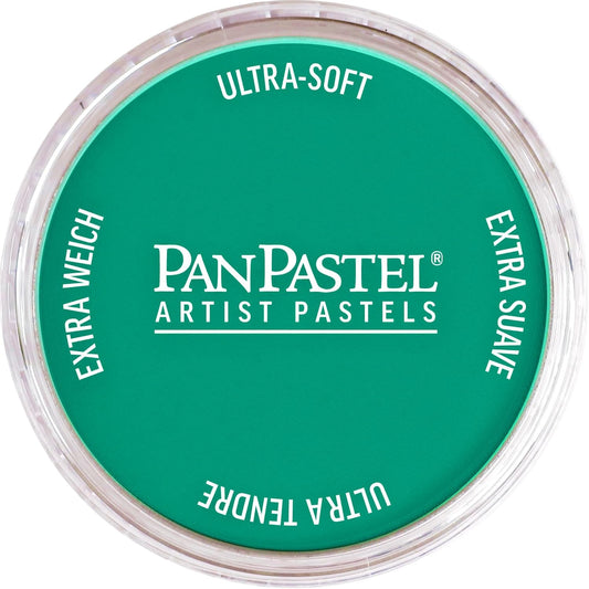 PanPastel Artist Pastels by GOLDEN, Phthalo Green, 2.44 / 62mm Pan Diameter, Professional Artist Pastels, Unique Pan Format (cake-like)
