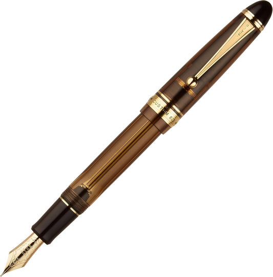PILOT "CUSTOM 823 - Plunger Type/Transparent Brown (nib : Medium)