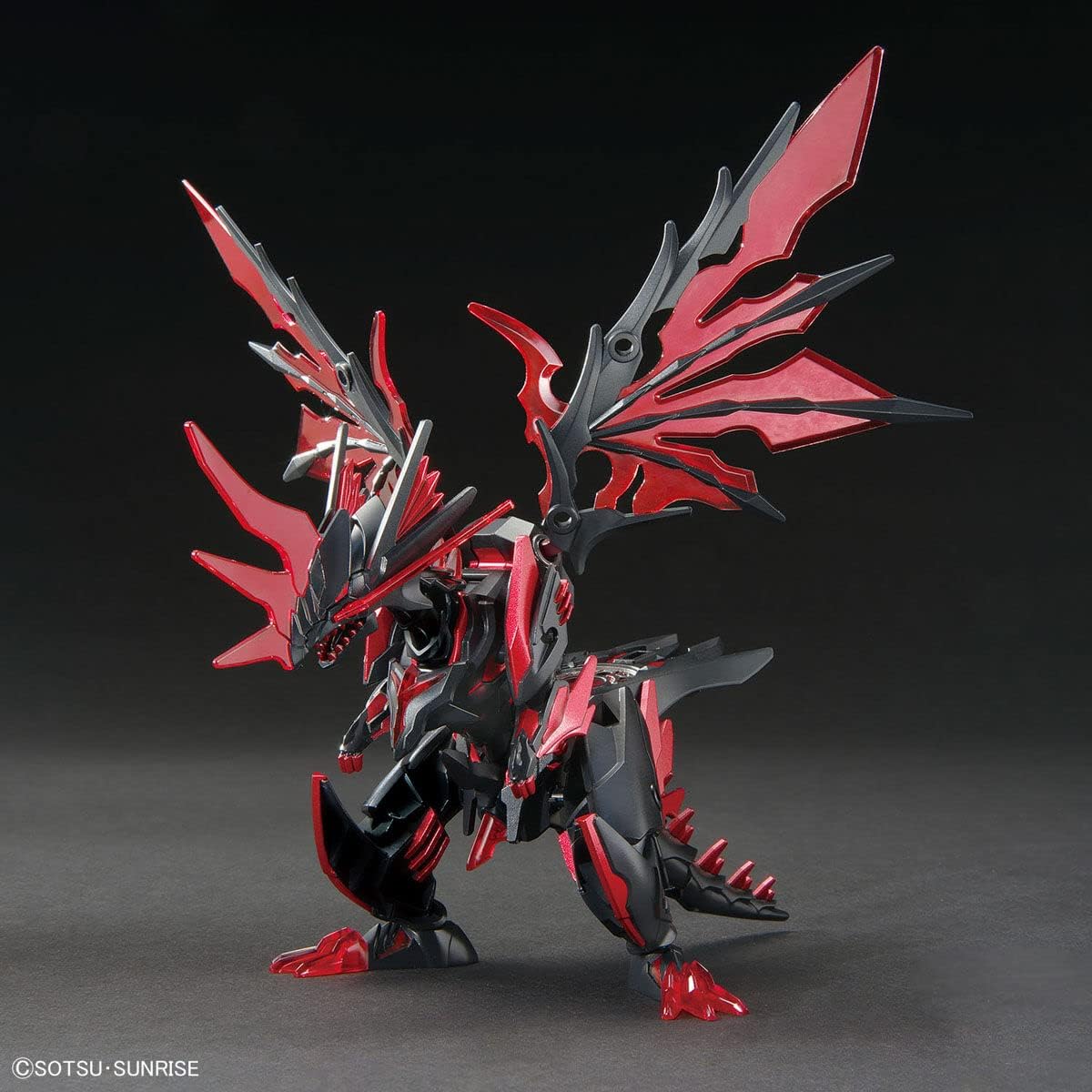 Bandai Hobby - SD Gundam World Heroes - #28 Dark Grasper Dragon SDW Heroes Model Kit