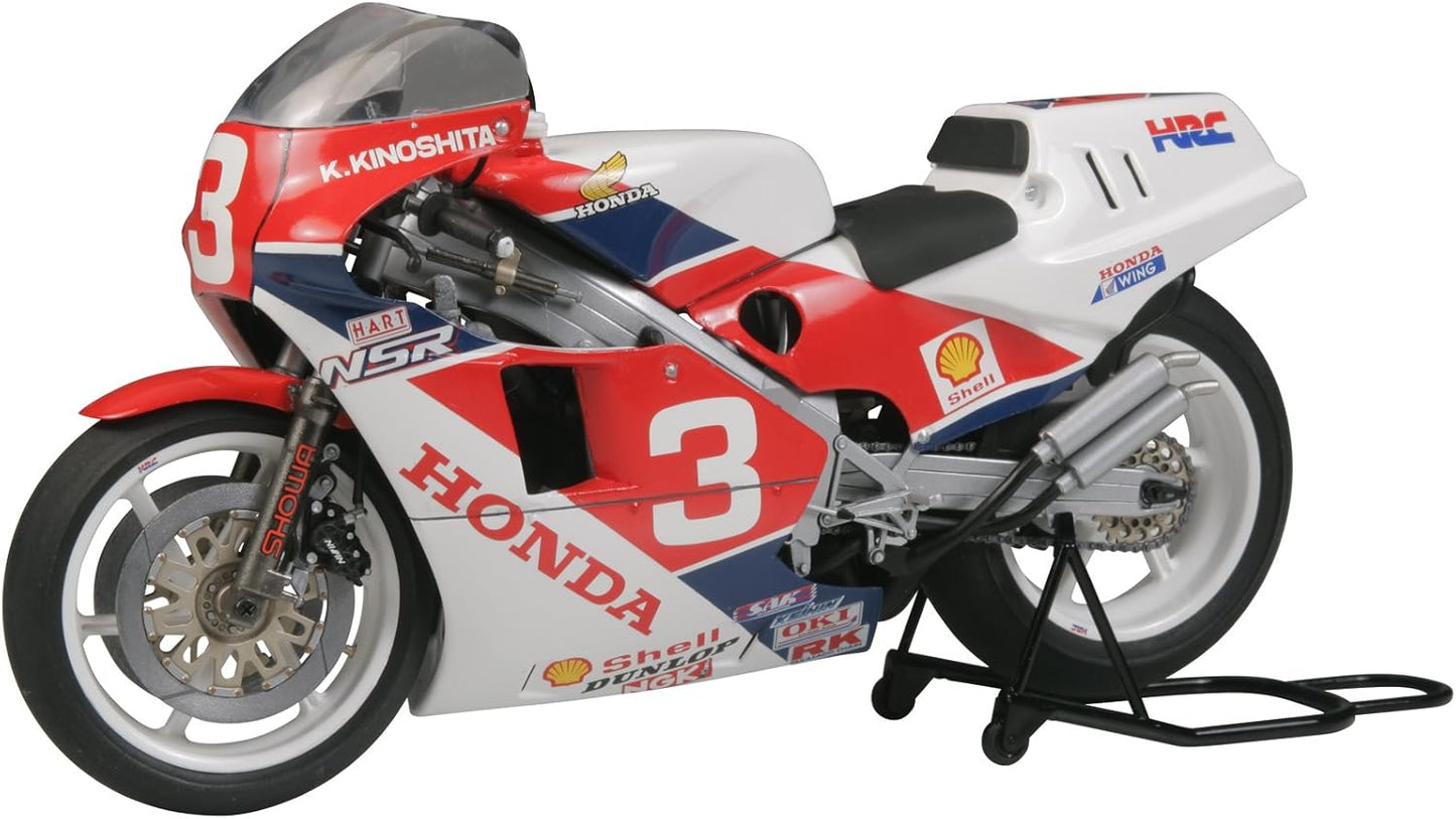 Tamiya 1/12 Motorcycle Series No.99 Honda NSR500 Factory Color Plastic Model 14099