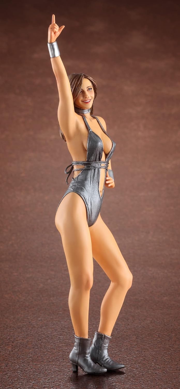 Hasegawa SP537 1/12 Real Figure Collection No.22 American Showgirl Unpainted Resin Kit