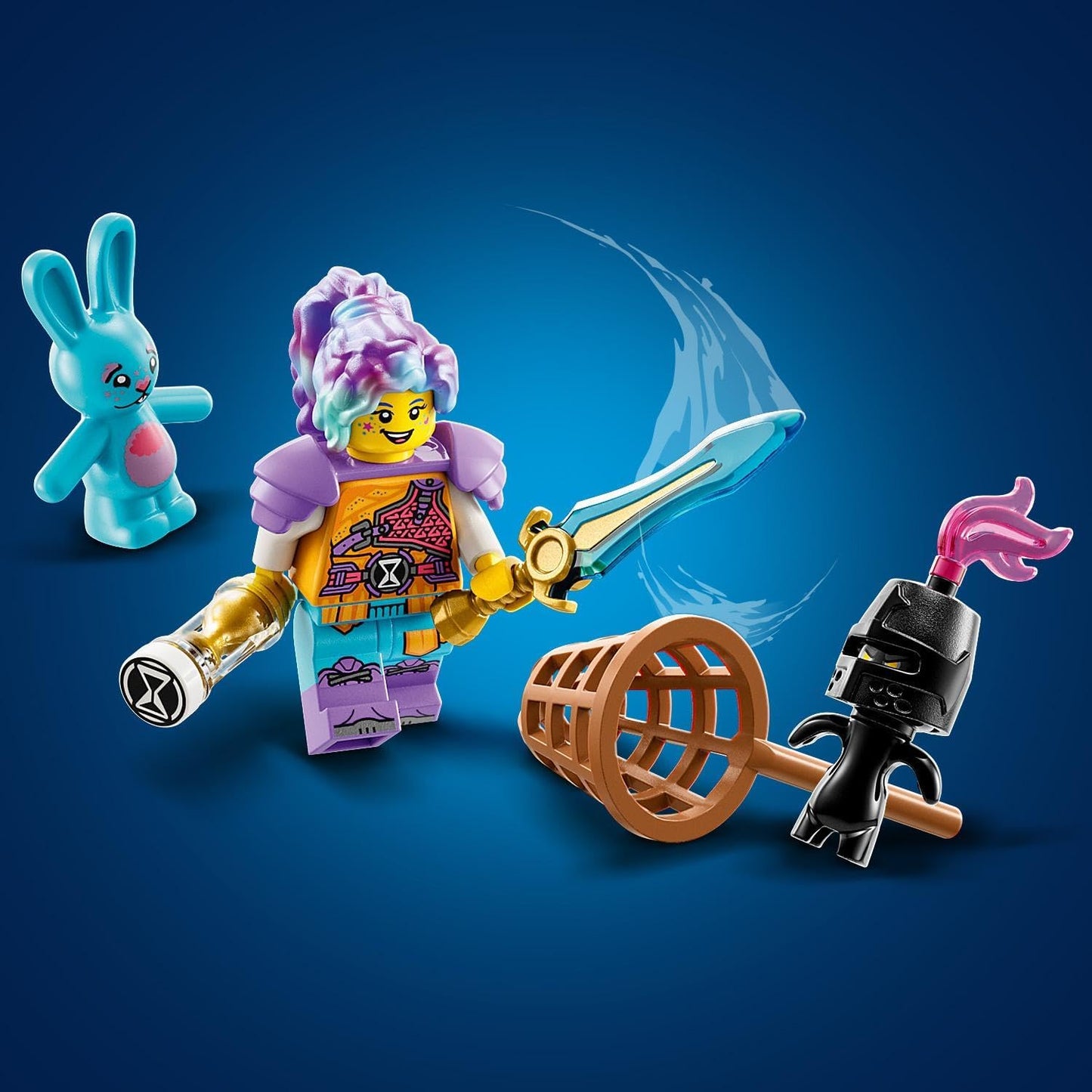 LEGO 71453 DREAMZzz Izzie and Bunchu The Rabbit, Building Figure with Rollers, 2 Construction for Imaginative Game Based on TV Series, Animal Toys for Children, Boys, Girls from 7 Years Old