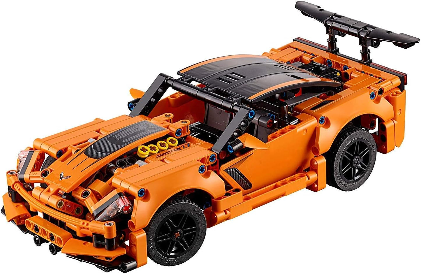 Technic Chevrolet Corvette Zr1 Replica, 2 in 1 Collectible Car Model, Advanced Construction Set