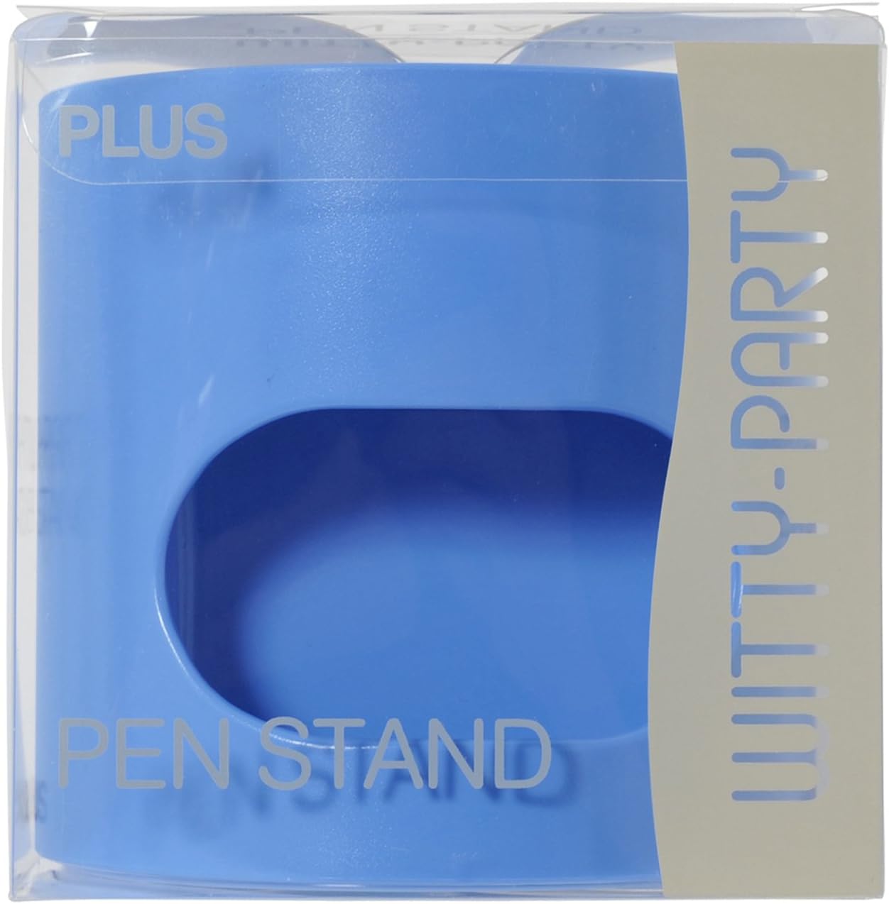 Plus WP-110N 30-756 Pen Holder, Whitty Party, Blue
